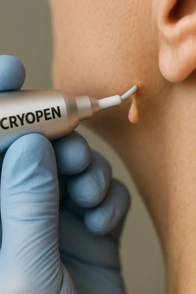 Cryopen for skin tags removal Beckton speak to our team today!