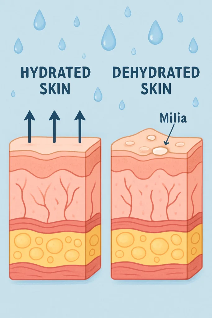 The importance of hydration and milia production Beckton