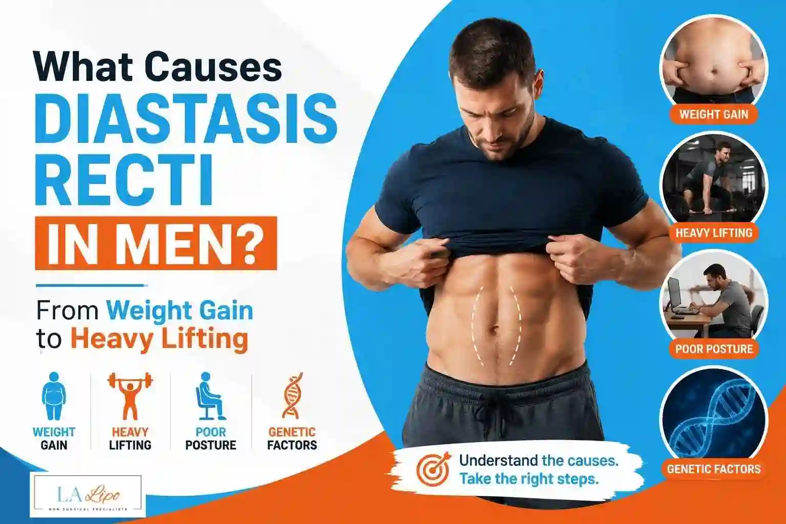What Causes Diastasis Recti in Men? From Weight Gain to Heavy Lifting Beckton